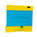 Polystyrene beehive Zander with a hygienic bottom  for four families Bee Home, painted blue and yellow 