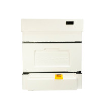 Unpainted polystyrene beehive Zander with a hygienic bottom  for four families Bee Home
