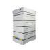  Unpainted polystyrene Dadant 1/2 beehive for 10 frames BeeHome with a hygienic bottom