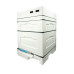 Unpainted polystyrene Dadant beehive for 12 frames BeeHome with a hygienic bottom for two families