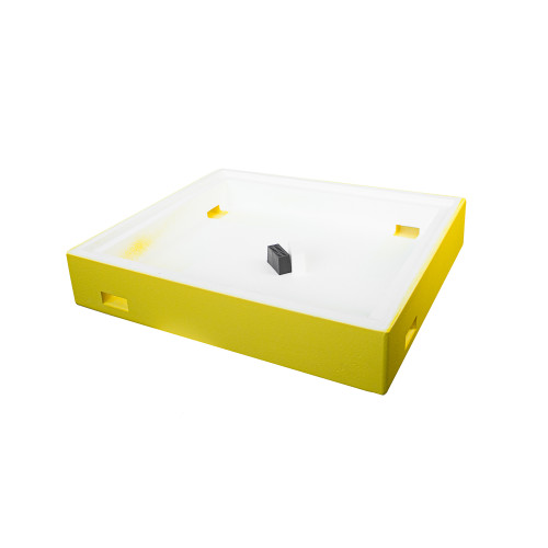 Дашок пінополістирол  високий фарбований Bee Home жовтий