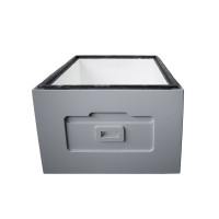 Корпус вулика пінополістирол 10 рамок Дадан BeeHome  фарбований сірий