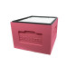 Корпус вулика пінополістирол 10 рамок Дадан ділений BeeHome  фарбований рожевий