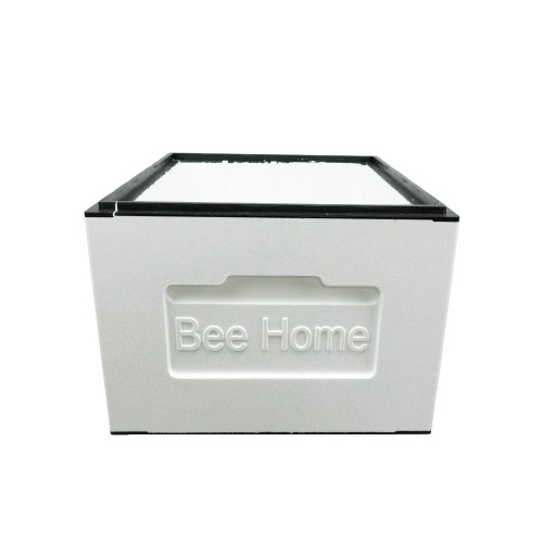 Корпус вулика пінополістирол 10 рамок Дадан ділений BeeHome  нефарбований