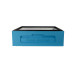 Zarge Styropor Dadant-10 Rähmchen 1/2 Bee Home bemalt blau