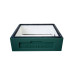 Painted polystyrene Dadant 1/2 hive body for 10 frames BeeHome, green