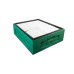 Painted polystyrene Dadant 1/2 hive body for 10 frames BeeHome, light green
