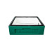 Painted polystyrene Dadant 1/2 hive body for 10 frames BeeHome, light green