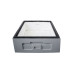 Zarge Styropor Dadant-10 Rähmchen 1/2 Bee Home bemalt grau