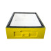 Painted polystyrene Dadant 1/2 hive body for 10 frames BeeHome, yellow