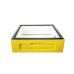 Painted polystyrene Dadant 1/2 hive body for 10 frames BeeHome, yellow