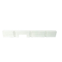 Polystyrene foam barrier to the Zander bottom