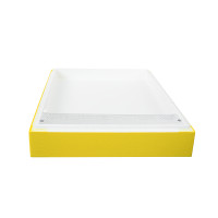 Bee Home body feeder made of polystyrene, 5.5L, painted yellow