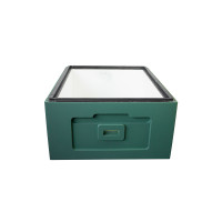 Корпус пінополістирол до вулика Zander-10 рамок, DNM-12 рамок Bee Home фарбований зелений