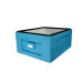 Bee Home polystyrene body for Zander-10 frames, DNM-12 frames, painted blue