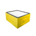 Bee Home polystyrene body for Zander-10 frames, DNM-12 frames, painted yellow