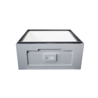 Bee Home polystyrene body for Zander-10 frames, DNM-12 frames, painted gray