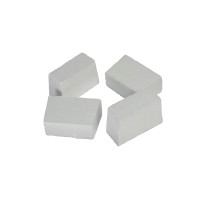 Trapezoidal polystyrene plug