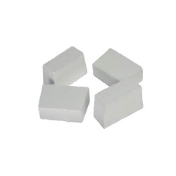 Trapezoidal polystyrene plug