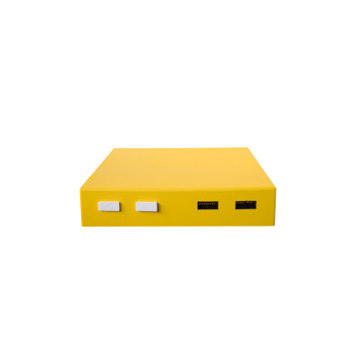 Дашок пінополістирол 12 рамок BeeHome фарбований жовтий