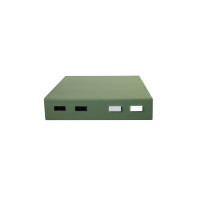Polystyrene roof for 12 frames BeeHome painted green