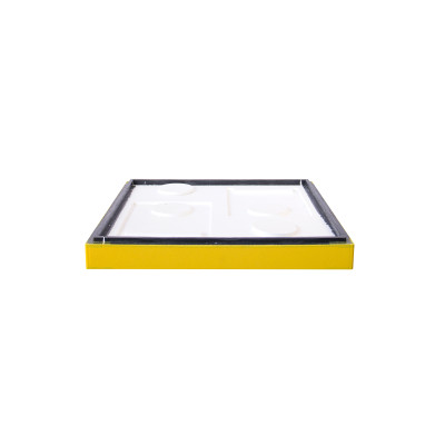 Стеля Дадан на 12рамок BeeHome фарбована жовта