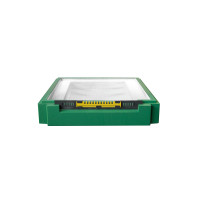 The 12-frame polystyrene hygienic bottom, BeeHome, painted light green (for 1 colony)