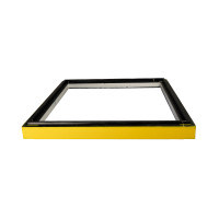 Distanzring Styropor Dadant-12 Rähmchen Bee Home bemalt gelb