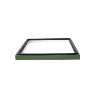 The transition board, polystyrene, 12-frame, BeeHome, painted green