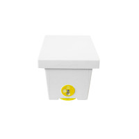 The polystyrene nucleus for 1 colony, BeeHome, unpainted