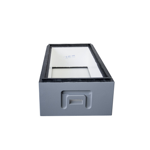 Корпус 1/2 до 6-ти рамкового вулика Дадан BeeHome фарбований сірий