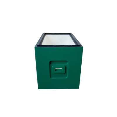 Zarge Styropor Dadant-6 Rähmchen Bee Home bemalt hellgrün