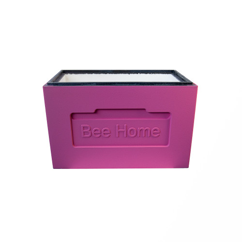 Корпус до 6-ти рамкового вулика Дадан BeeHome фарбований рожевий