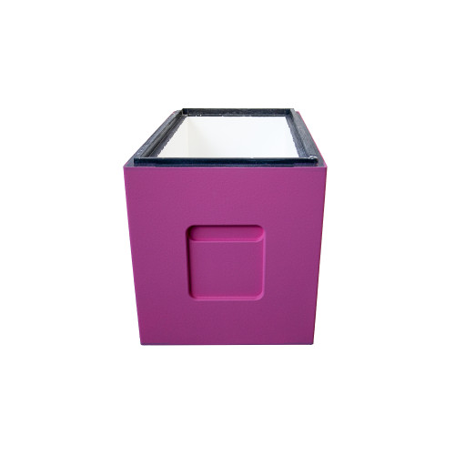 Корпус до 6-ти рамкового вулика Дадан BeeHome фарбований рожевий