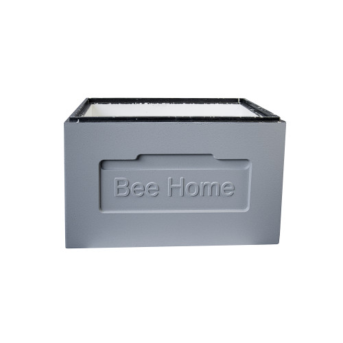 Корпус до 6-ти рамкового вулика Дадан BeeHome фарбований сірий