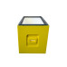 Корпус до 6-ти рамкового вулика Дадан BeeHome фарбований жовтий